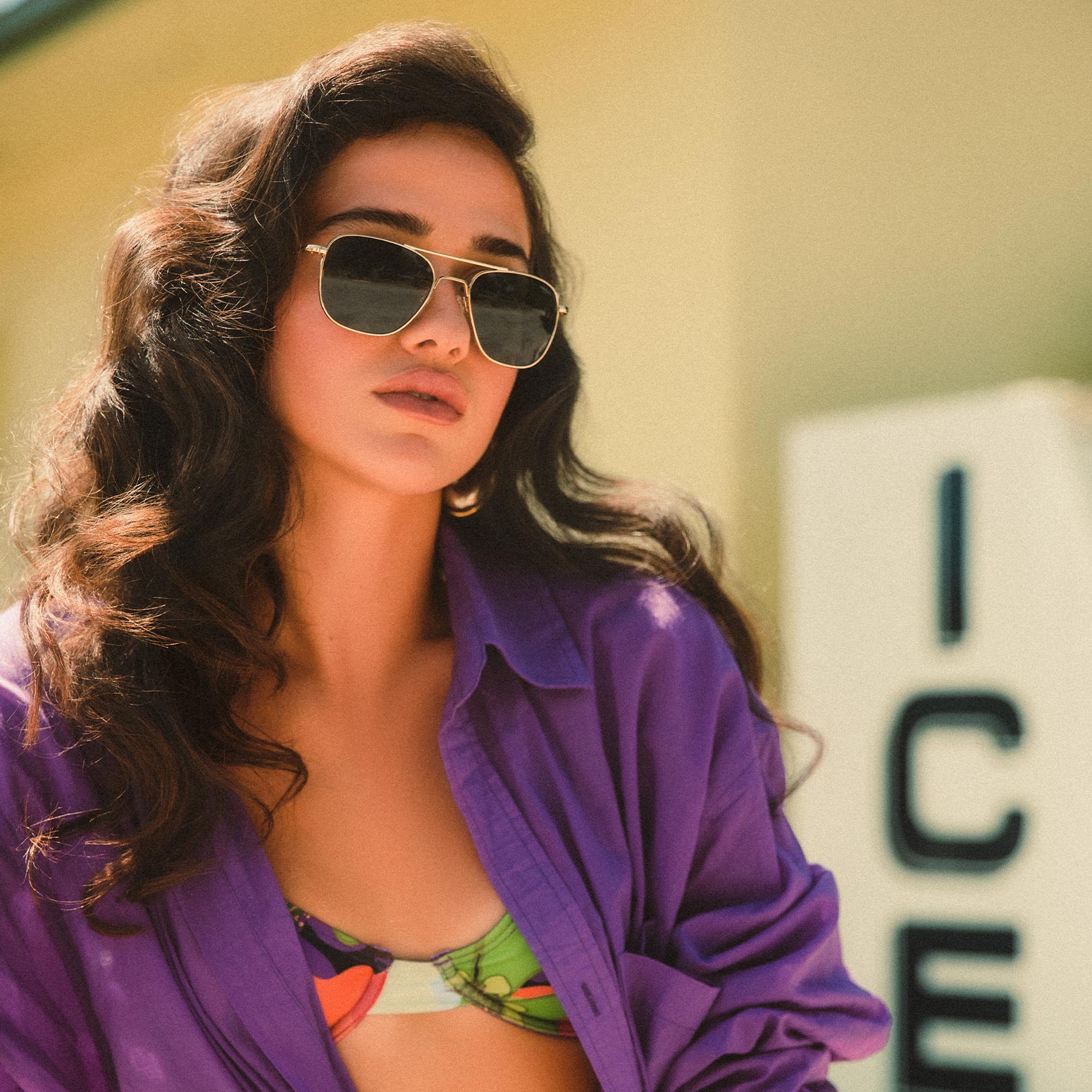 Randolph Aviator 23K Gold AGX occhiali sole graduati 55mm