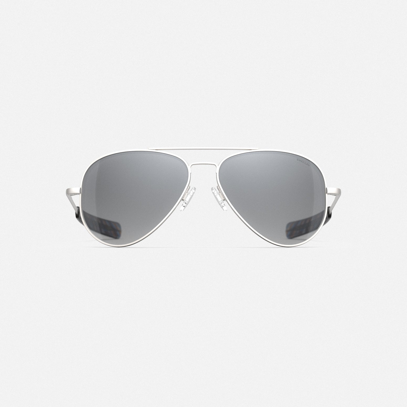 Randolph Concorde occhiali sole graduati satin silver coastal gray