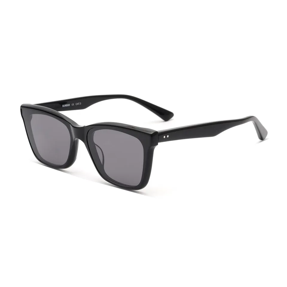 Glindar Quadrati Vintage occhiali sole acetato donna