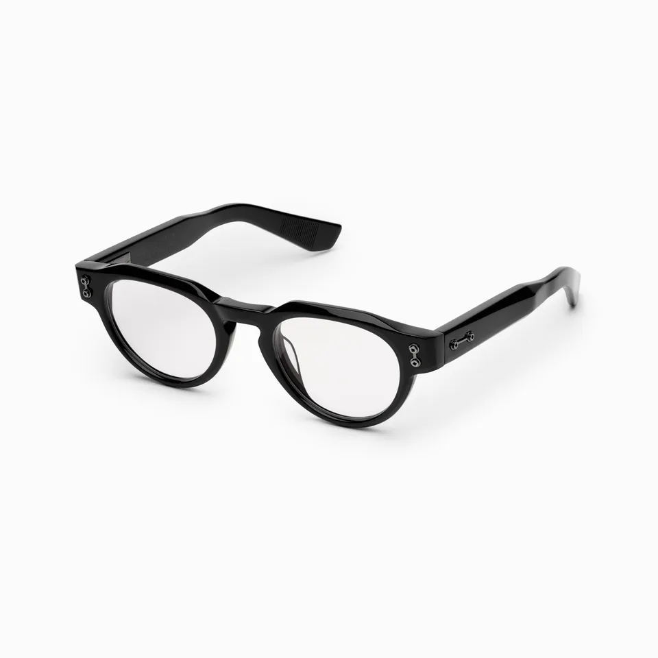 Akoni Etere Andra occhiali da vista neri pantos acetato