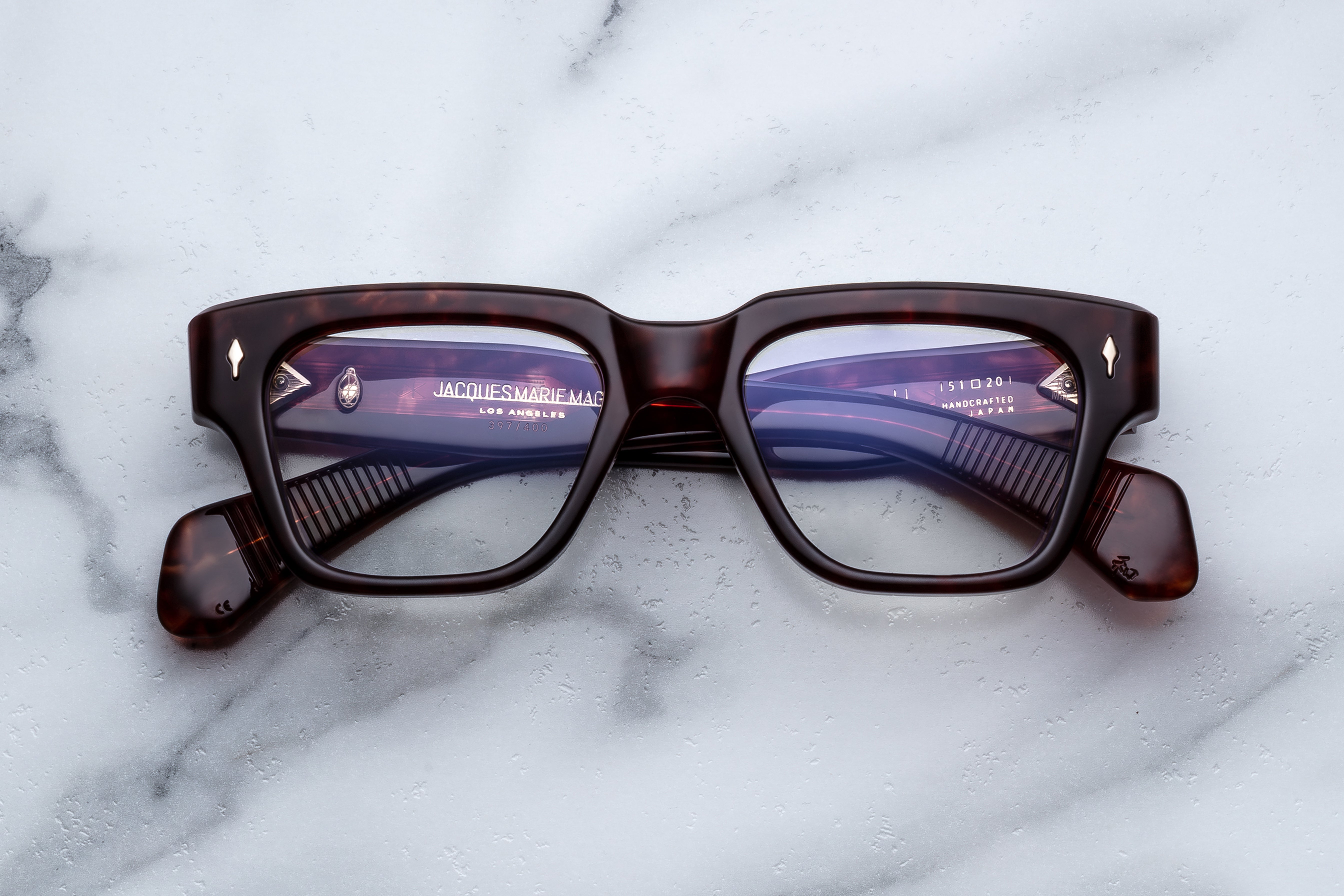 Jacques Marie Mage Fellini RX occhiali da vista Tokyo bronzo