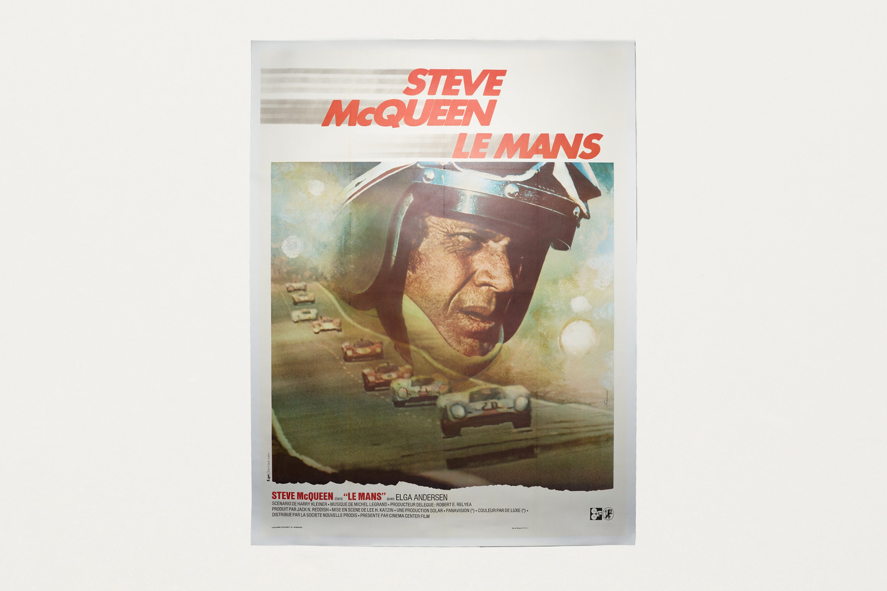 Jacques Marie Mage Le Mans poster 1971 accessorio