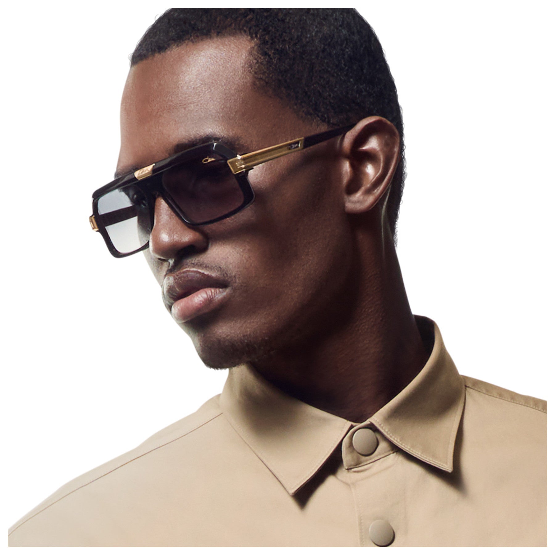 Cazal 8500s MOD 8051 occhiali da sole 002 marrone-oro uomo