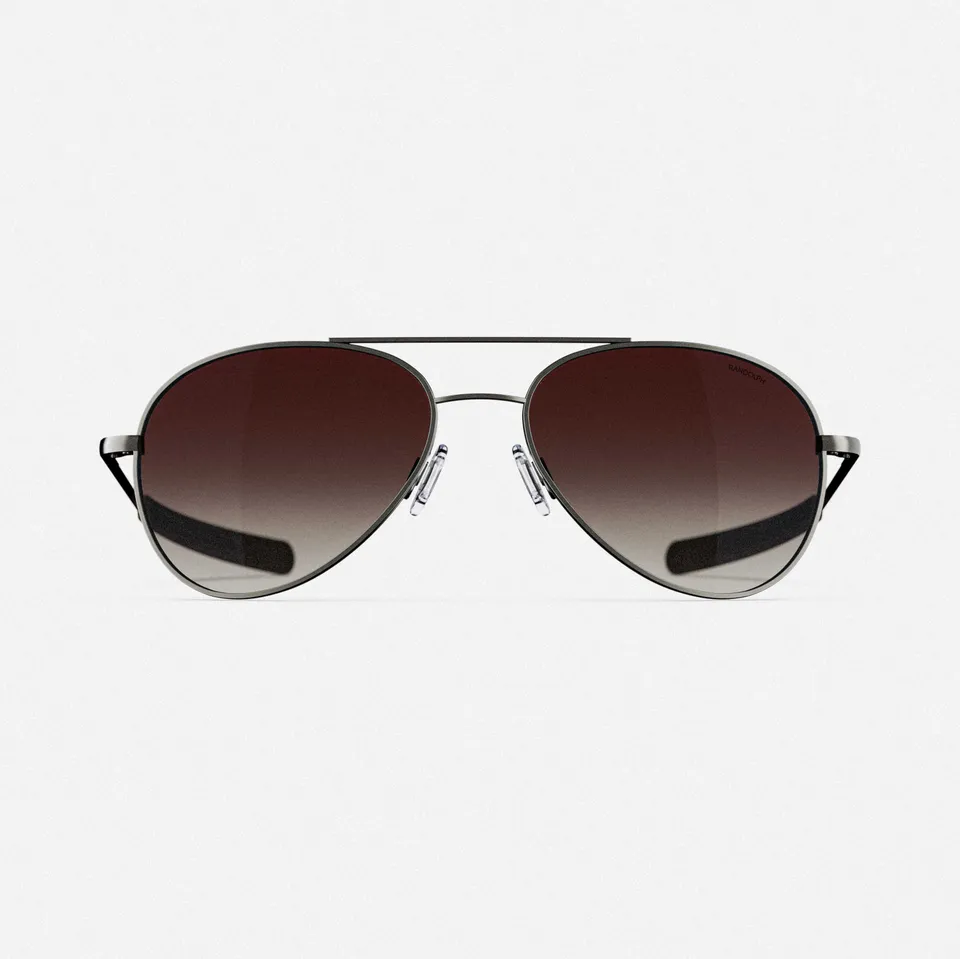 Randolph Sierra occhiali da sole satin gunmetal alpenglow 57mm