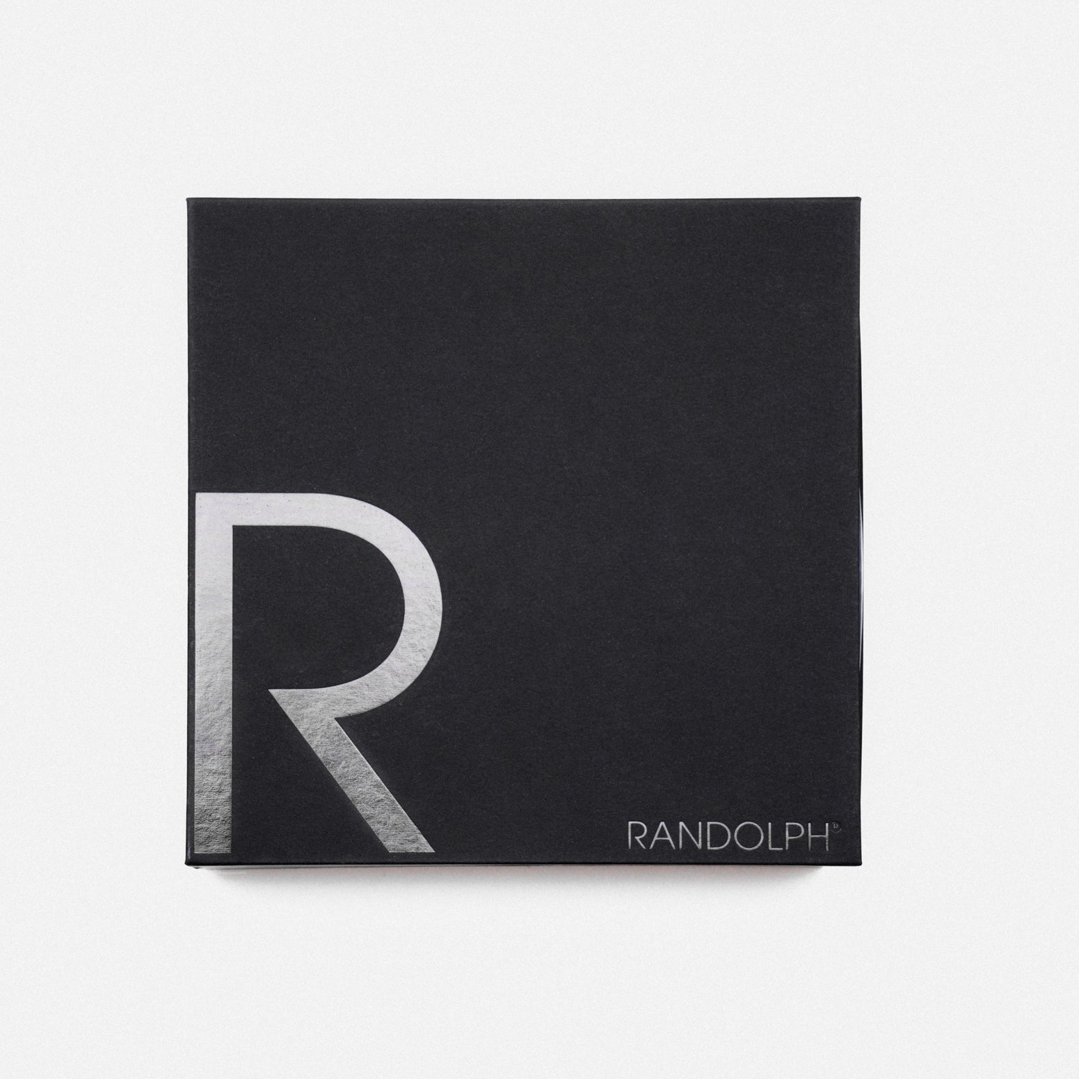 Randolph Travel Case 3 Posti Custodia Occhiali Nera in Pelle