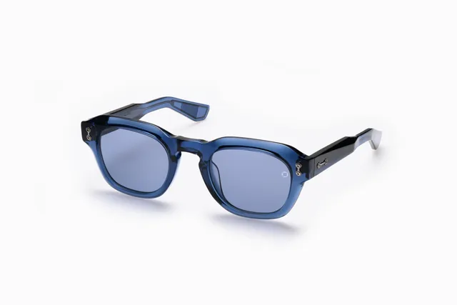 Akoni Horizon Blaze occhiali da sole Crystal Blue 51