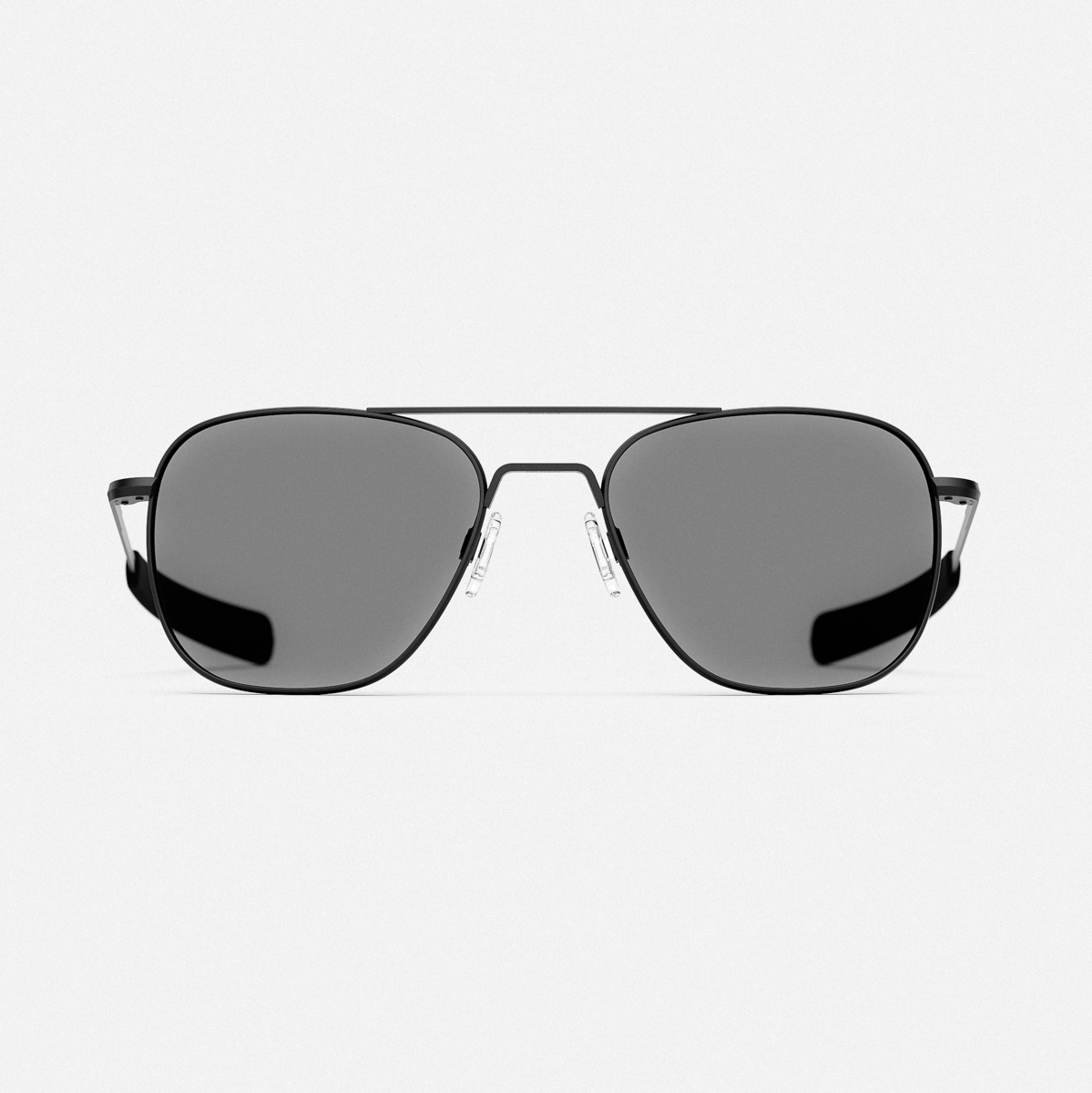 Randolph Aviator occhiali da vista Matte Black Clear