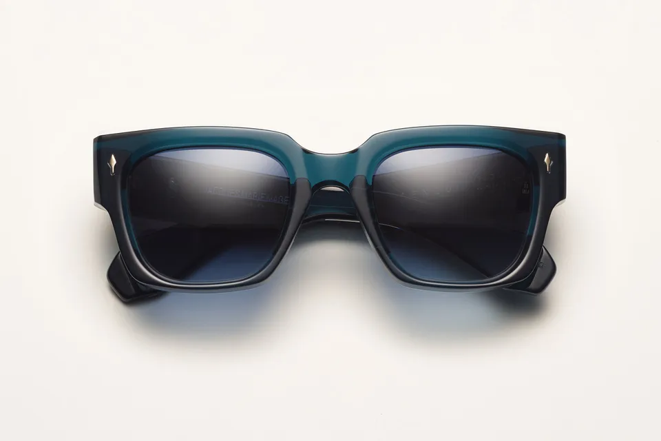 Jacques Marie Mage Enzo occhiali da sole Indigo