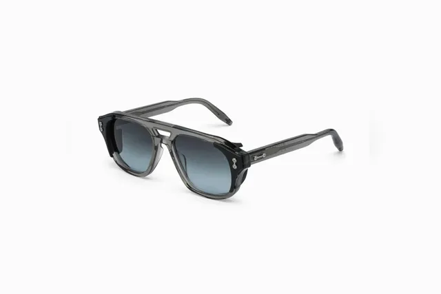 Akoni Horizon Phoenix occhiali da sole Crystal Grey acetato
