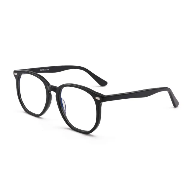 Glindar Esagonali Acetato Occhiali Filtro Luce Blu Tartarugati