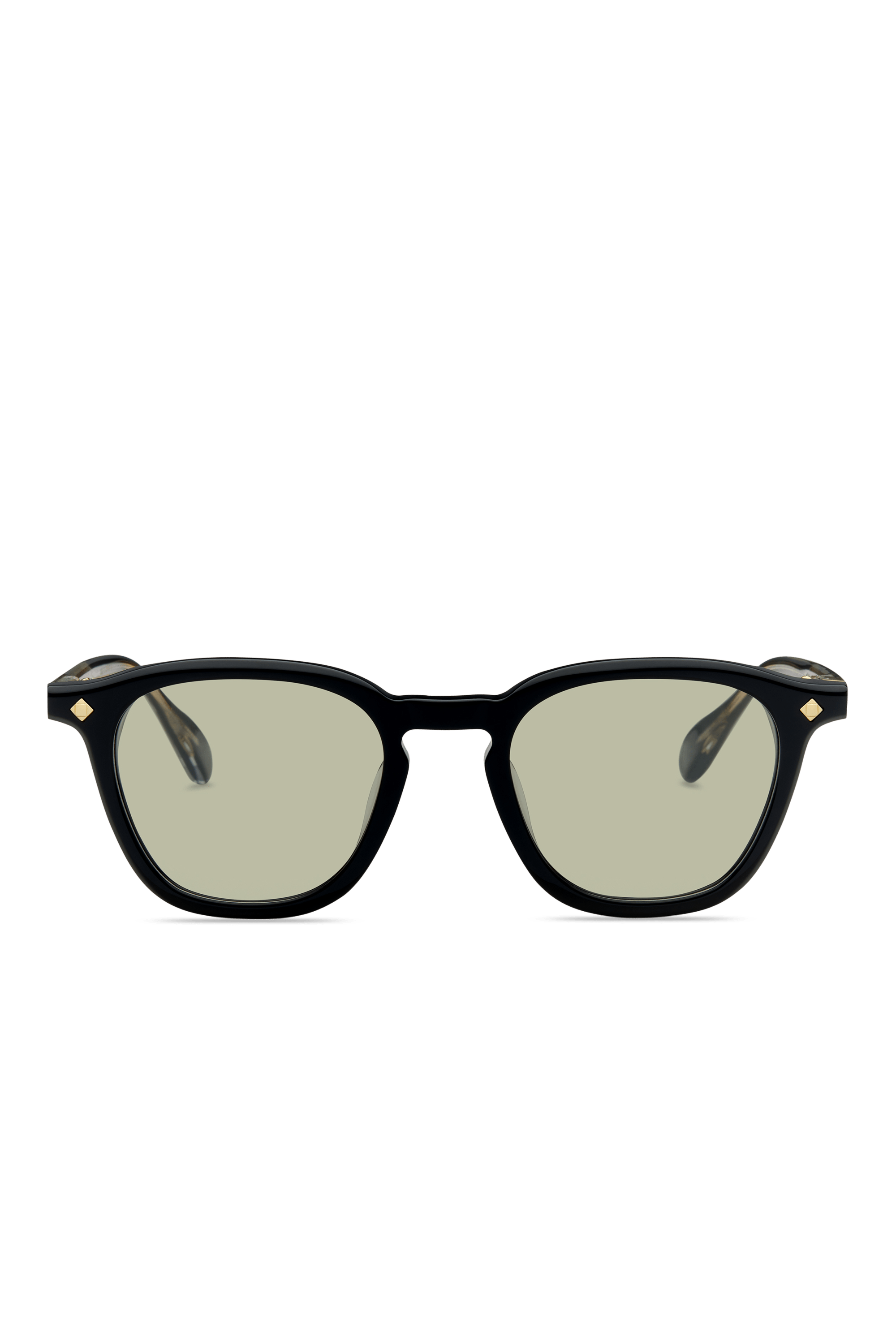 Lunetterie Generale Maestro occhiali personalizzati nero oro 24K