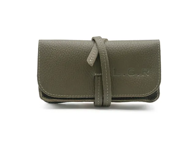 L.G.R Reunion Explorer Case custodia pelle verde
