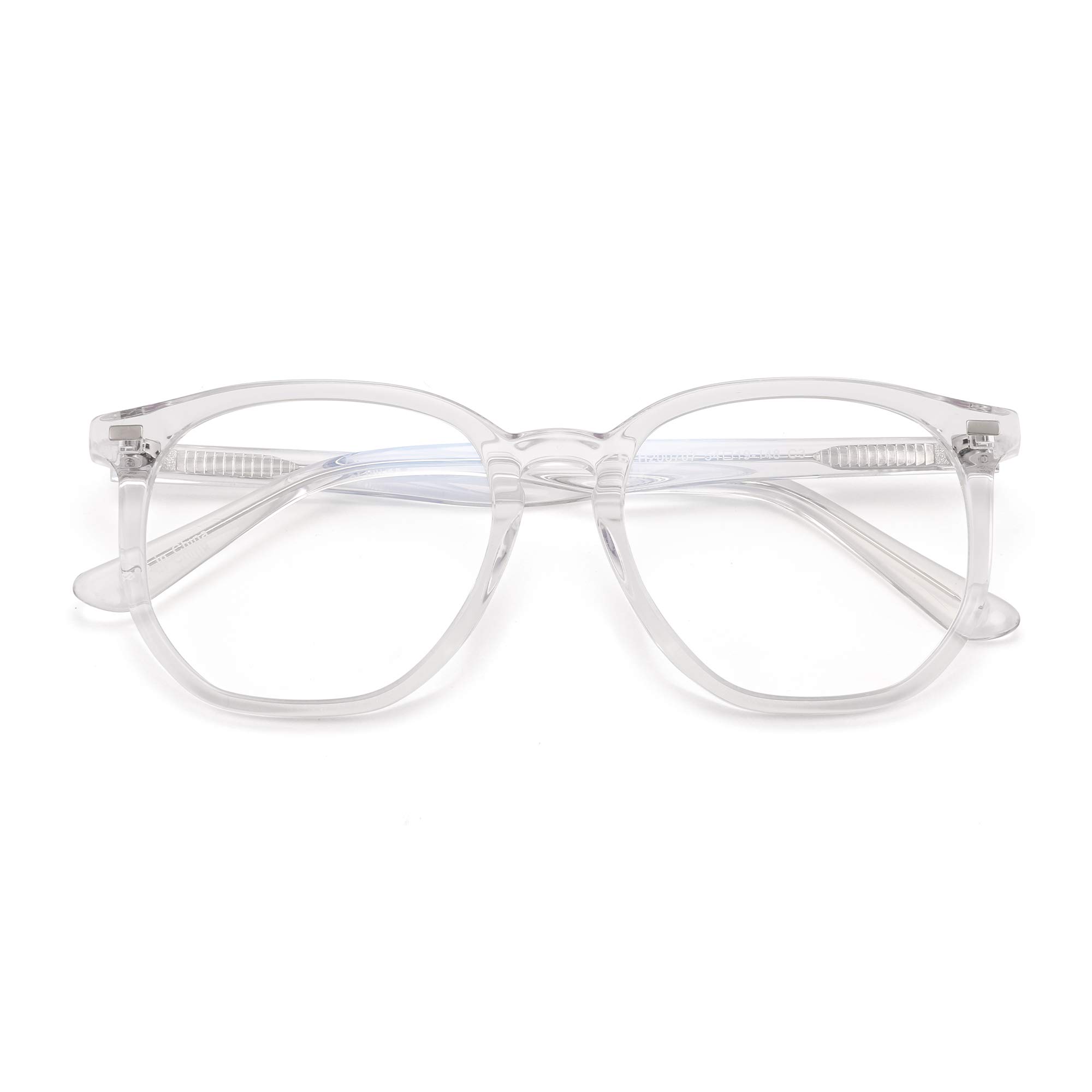 Glindar Esagonali Acetato Occhiali Filtro Luce Blu Neri