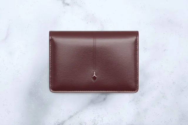 Jacques Marie Mage Epoxy II Cassandre portafoglio in pelle