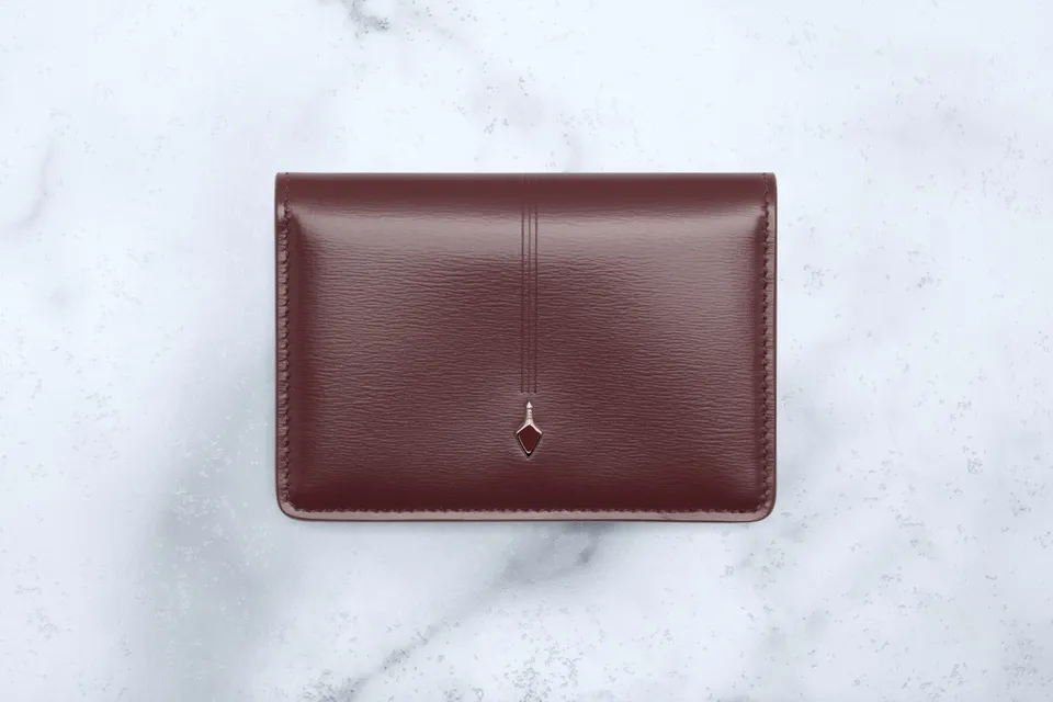 Jacques Marie Mage Epoxy II Cassandre portafoglio in pelle