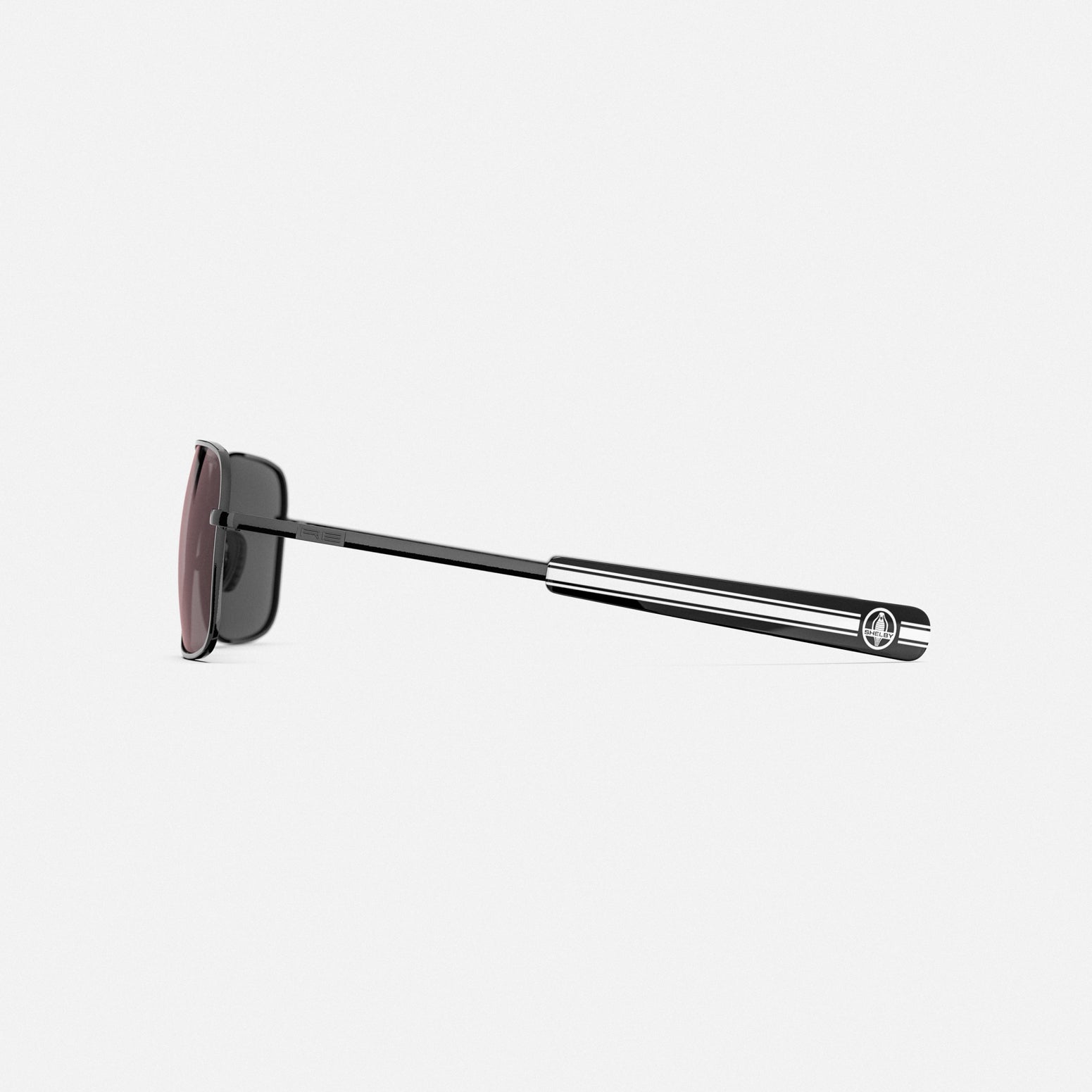 Randolph Shelby Archer Black Chrome occhiali da sole grigi