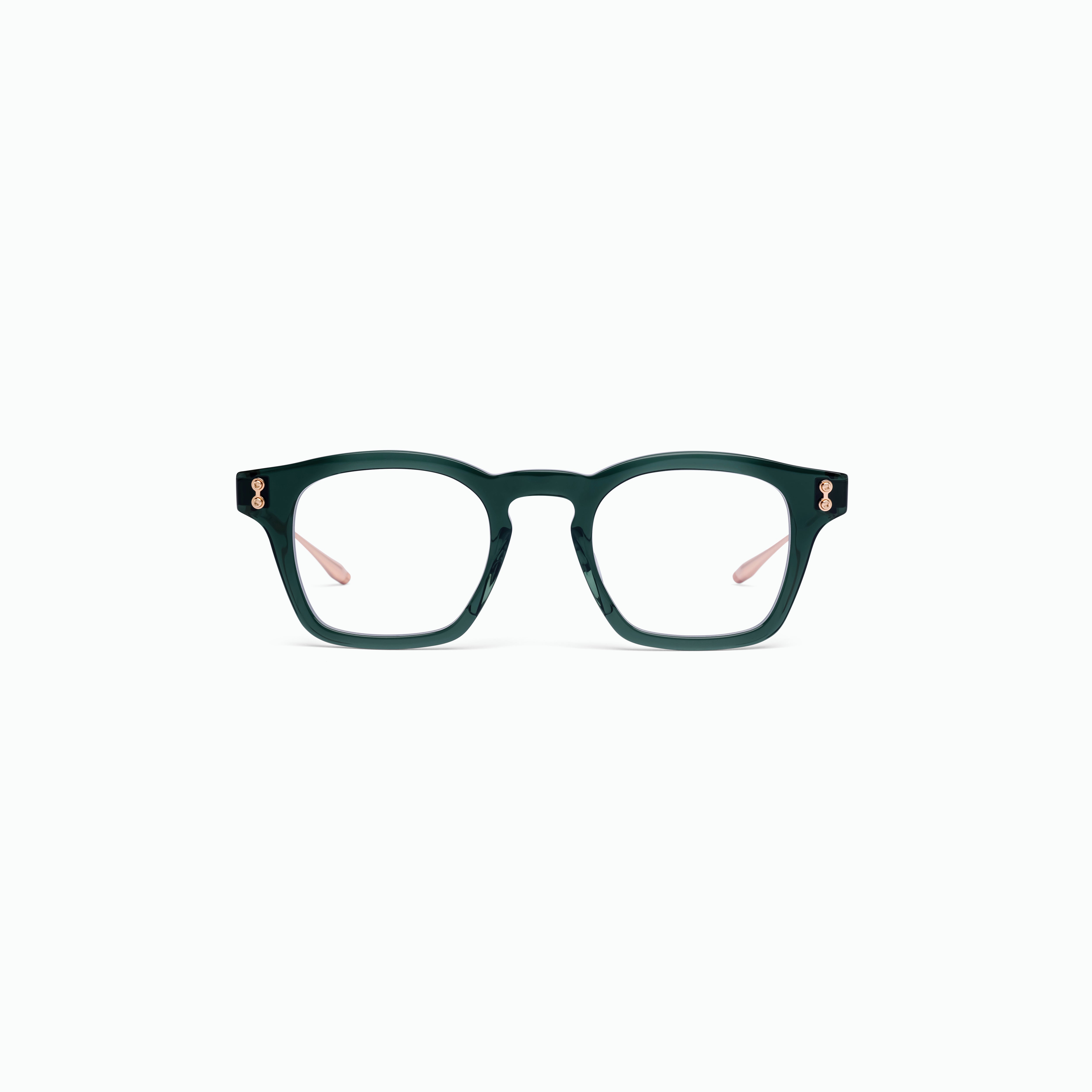 Akoni Etere Wise occhiali da vista verde smeraldo
