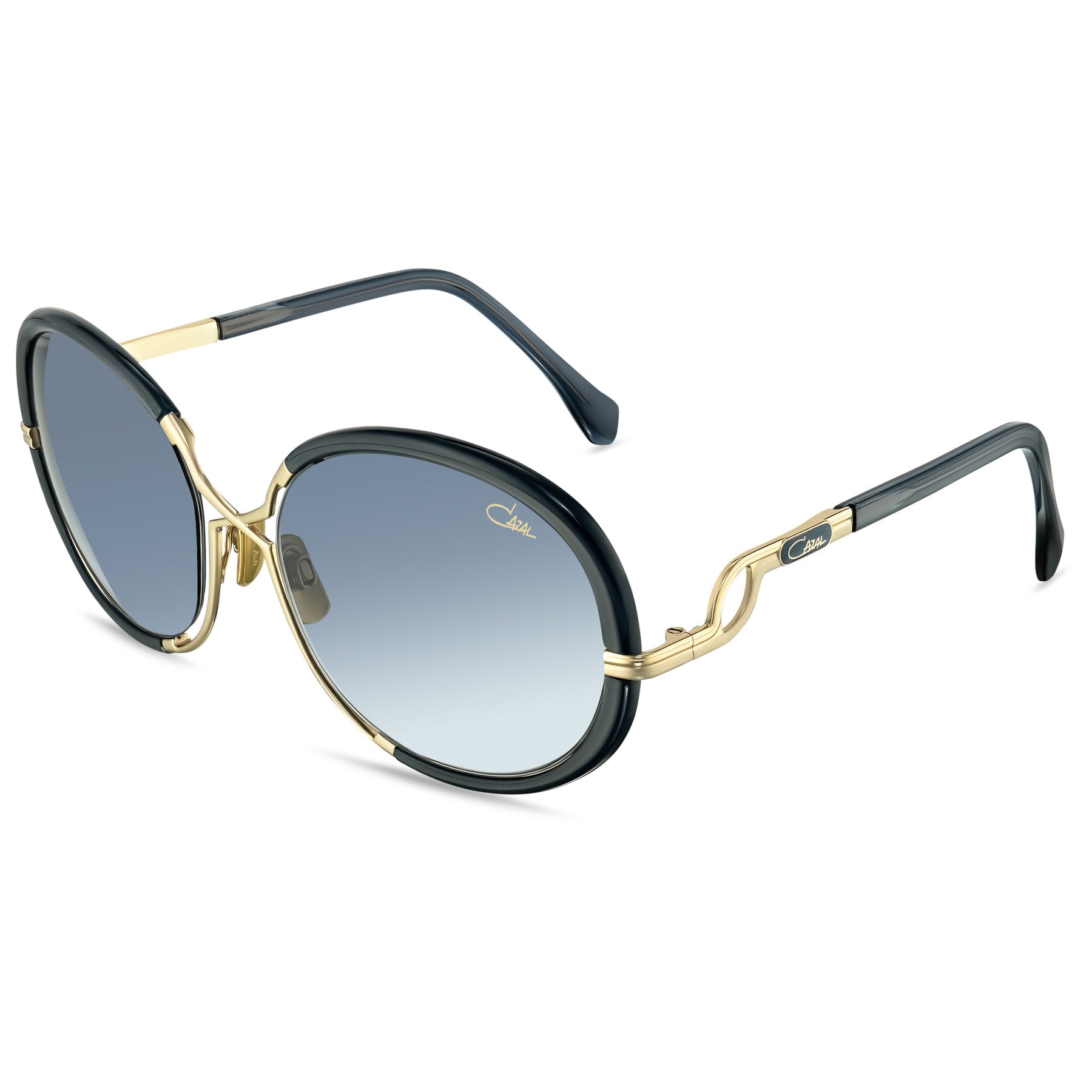 Cazal 9503 occhiali da sole smoke blue-gold donna