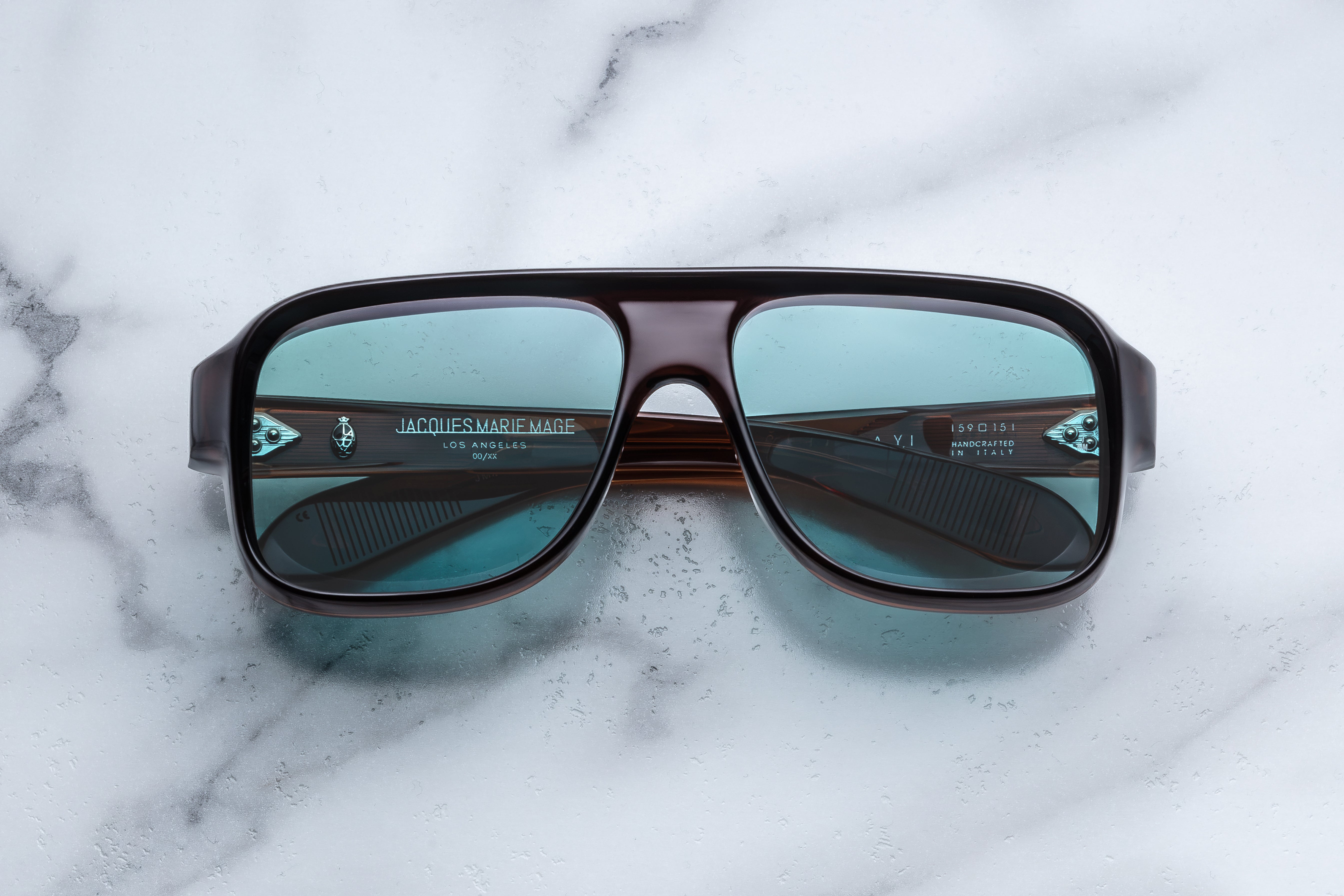 Jacques Marie Mage Getaway occhiali da sole 6P Bloodstone