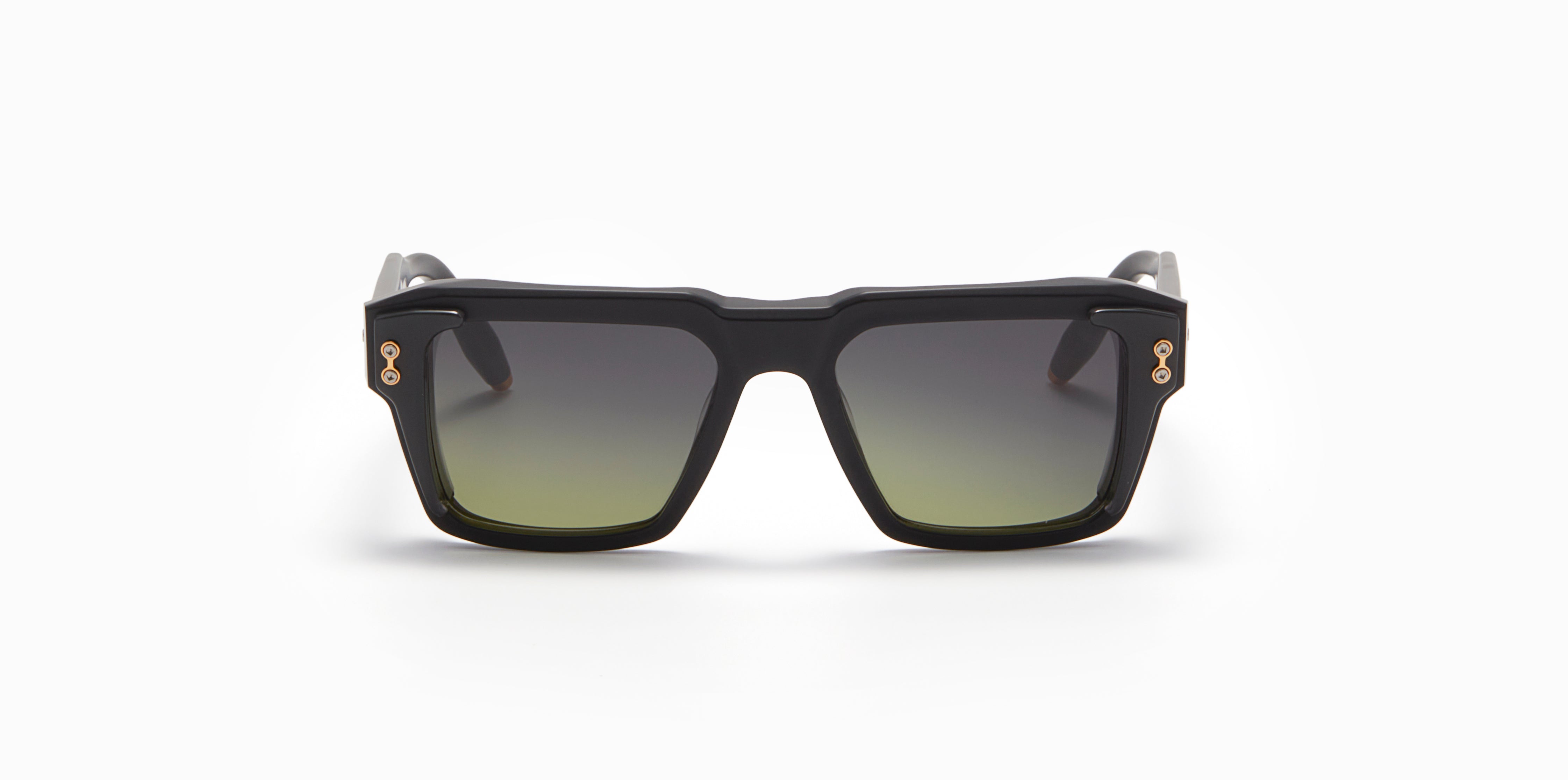 Akoni Horizon Hercules occhiali sole nero acetato