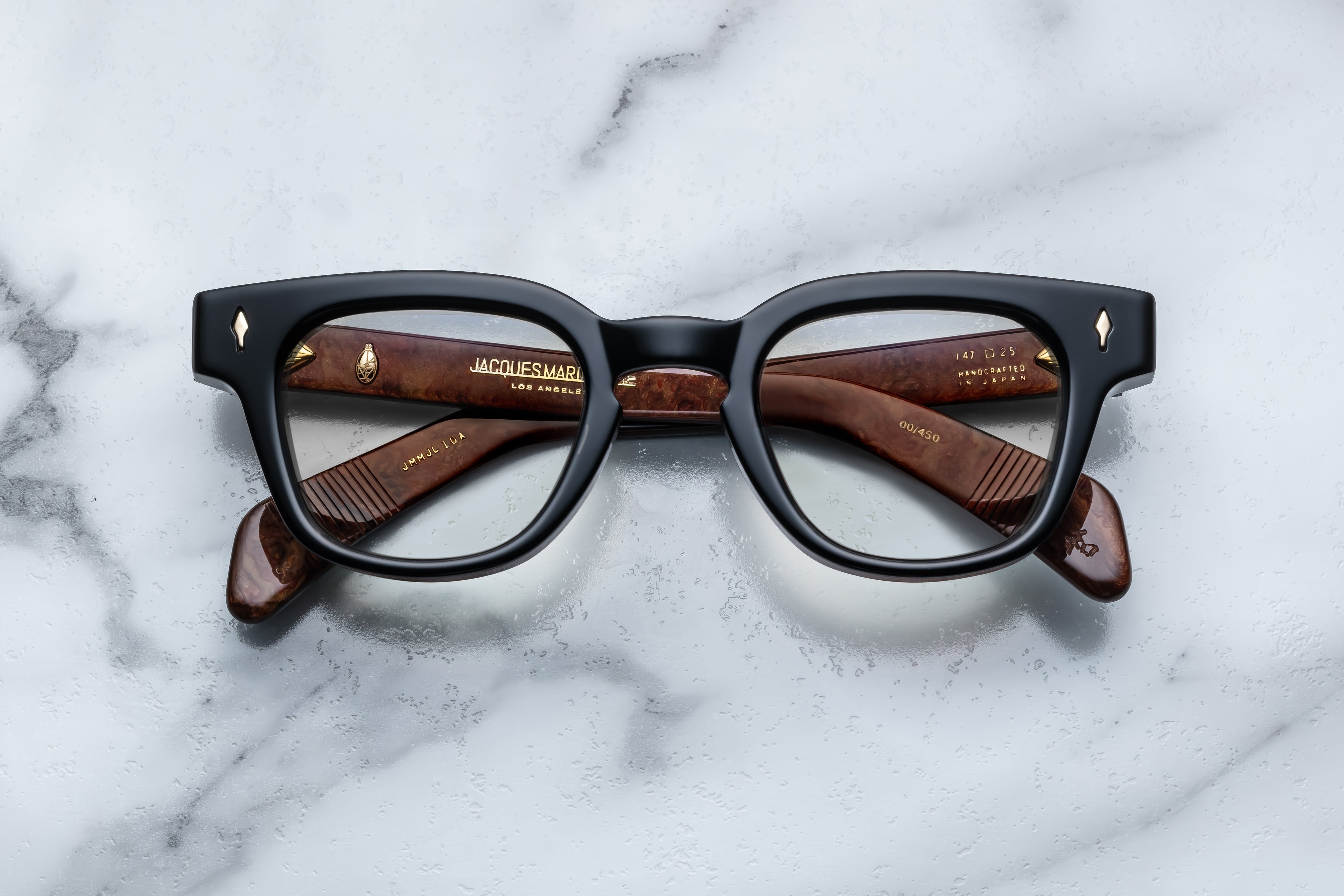 Jacques Marie Mage Julien occhiali da vista H13 Honeycomb bronze