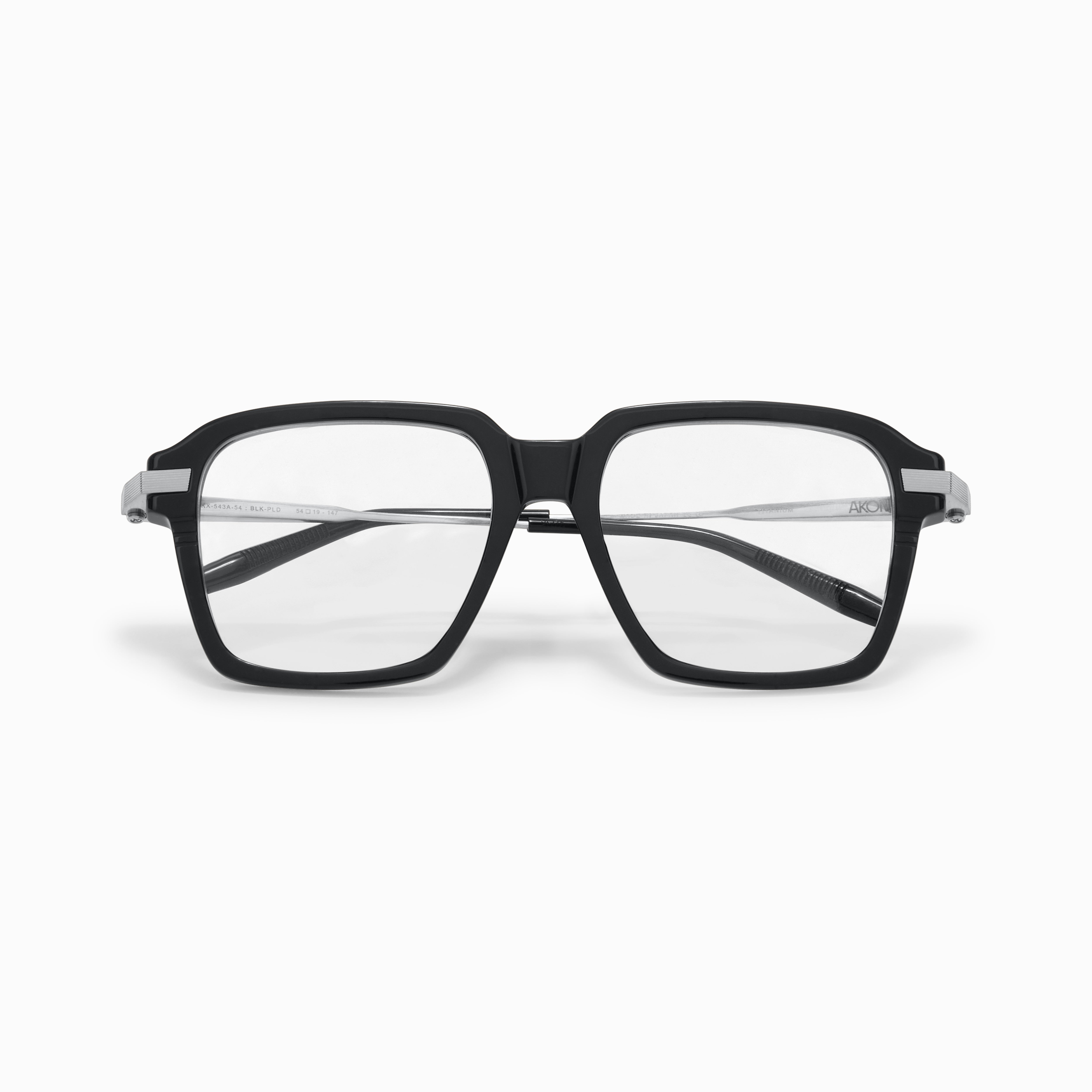Akoni Etere Vera occhiali da vista nero oversize