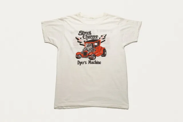Jacques Marie Mage 1970s Hot Rod maglietta racing tee