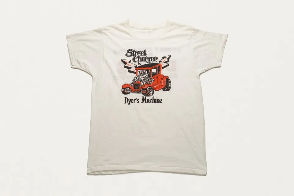 Jacques Marie Mage 1970s Hot Rod maglietta racing tee