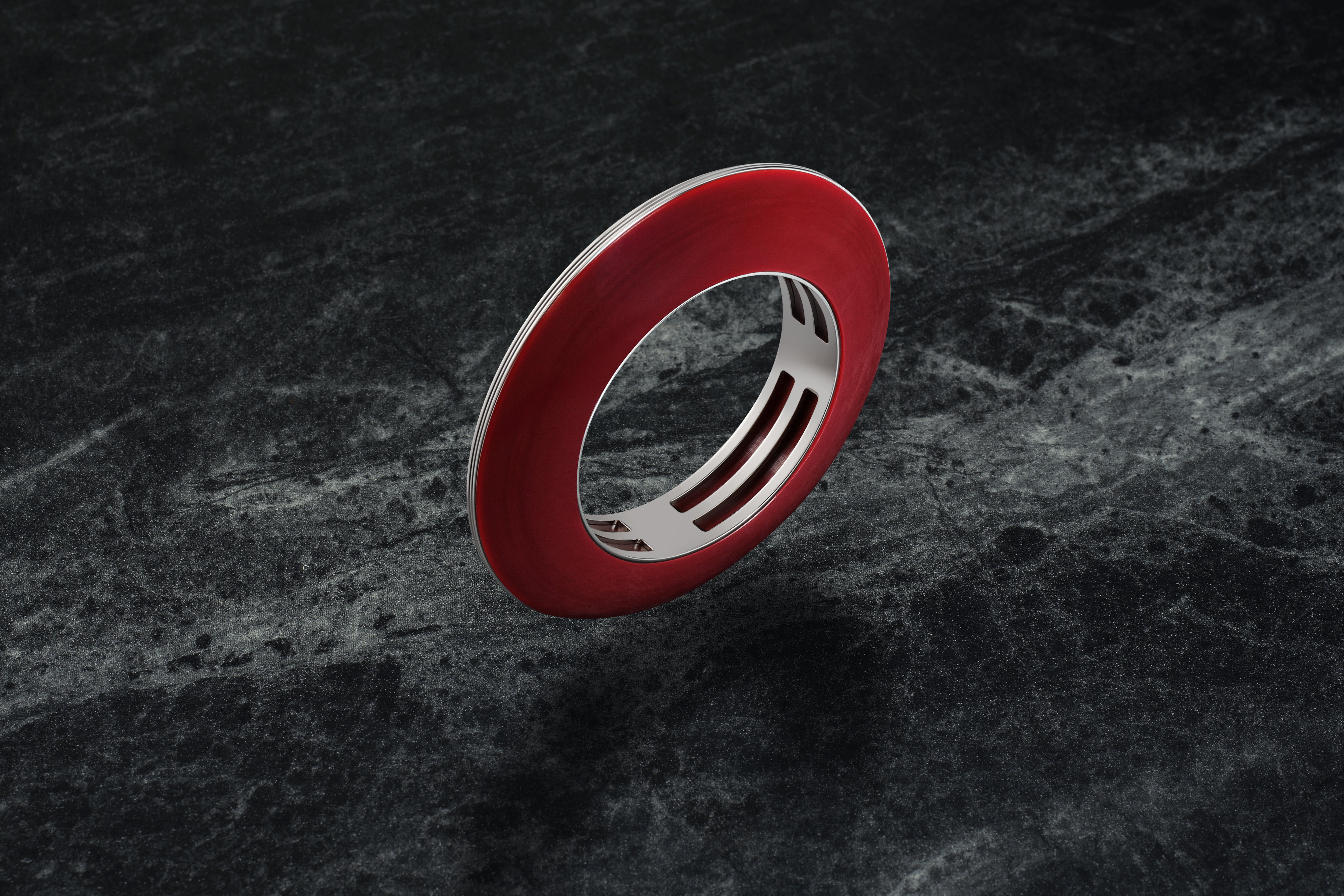 Loulou de la Falaise Rhoda bracciale nero tulip