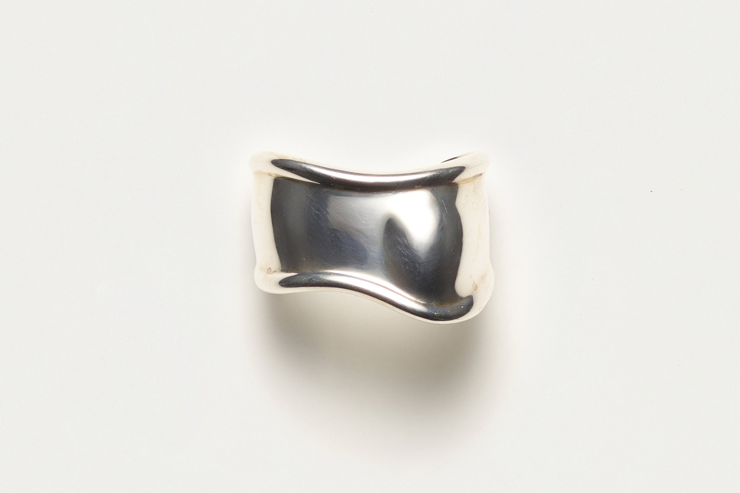 Tiffany Elsa Peretti Bone Cuff bracciale argento