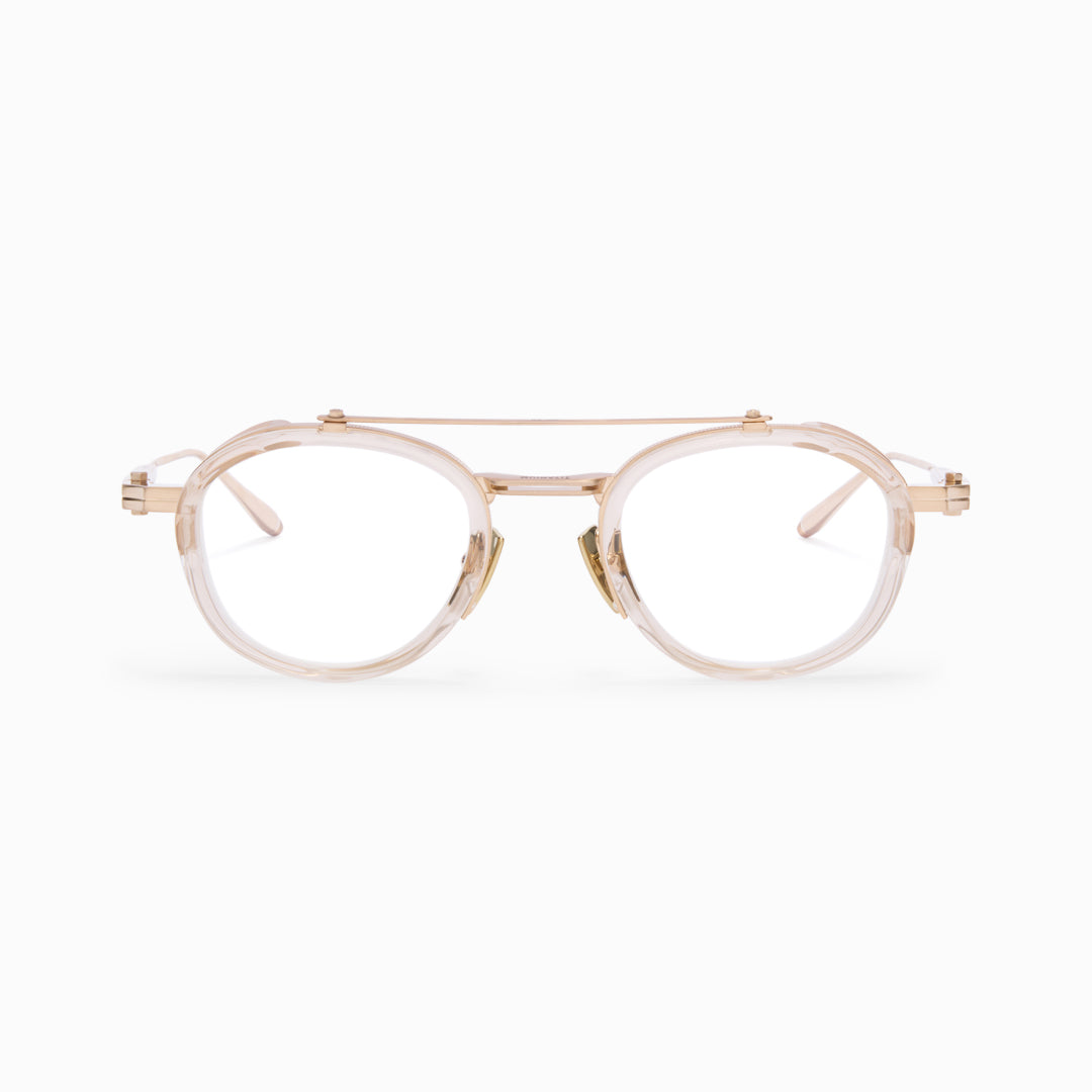 Akoni Infinity Rx occhiali da vista Brushed 12k Gold titanio