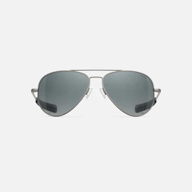 Randolph Concorde Satin Gunmetal Slate occhiali da sole polarizzati