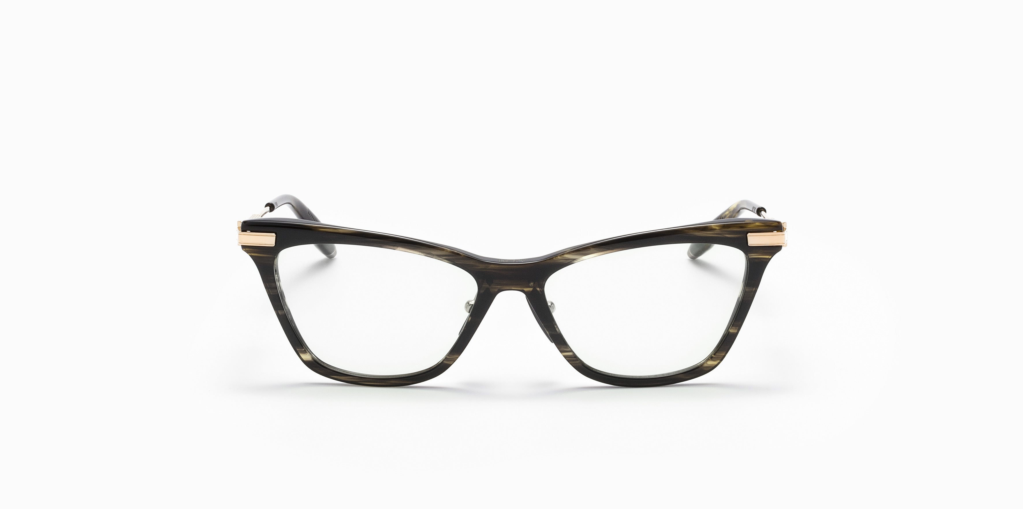 Akoni Etere Iris occhiali da vista crystal clear cat-eye