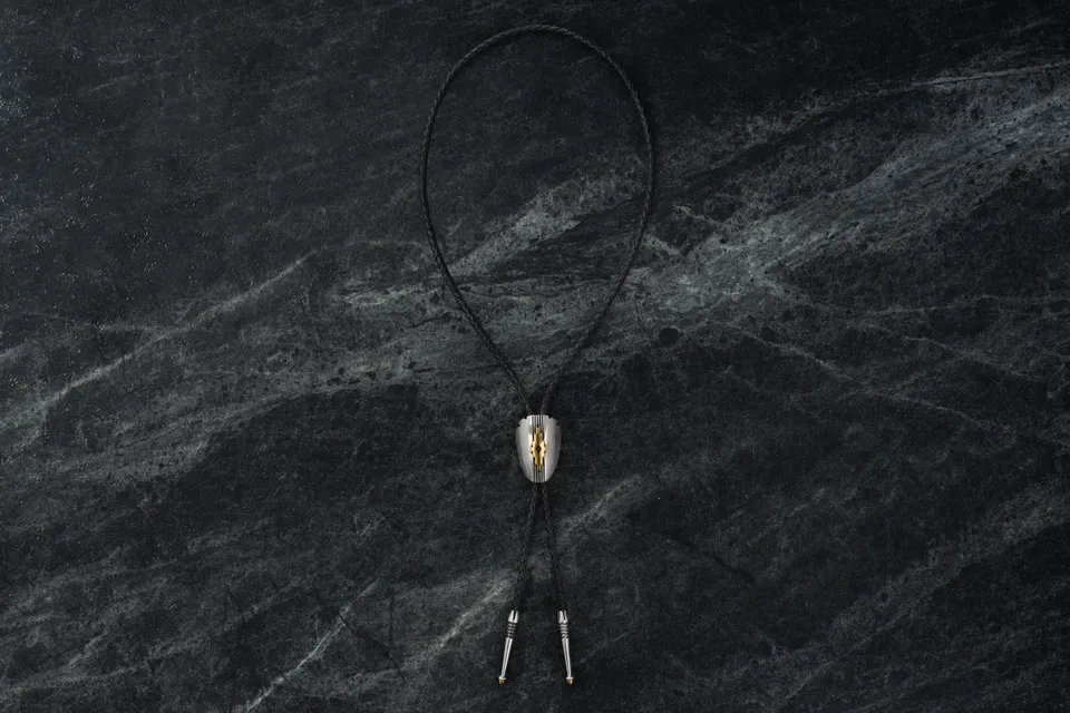 Jacques Marie Mage Sinclair Bolo collana Electrum