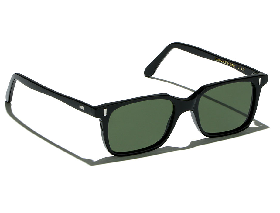 L.G.R Reunion Suez occhiali da sole nero lente verde