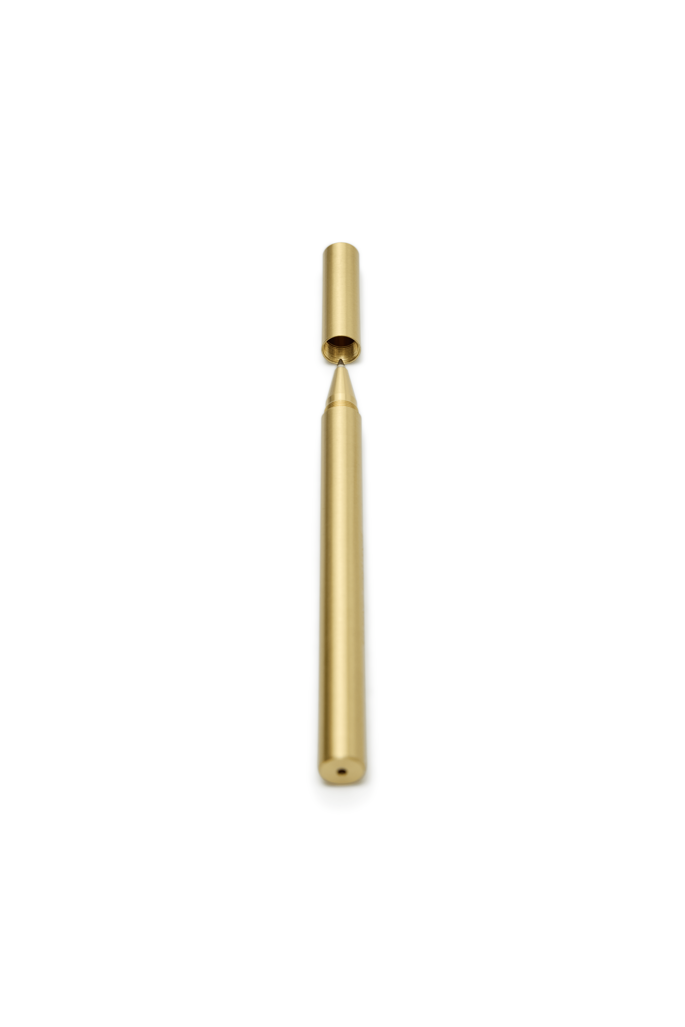 Lunetterie Générale Brass Pen penna ottone opaco