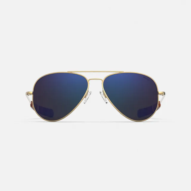 Randolph Amelia occhiali da vista 57mm oro rosa lenti chiare