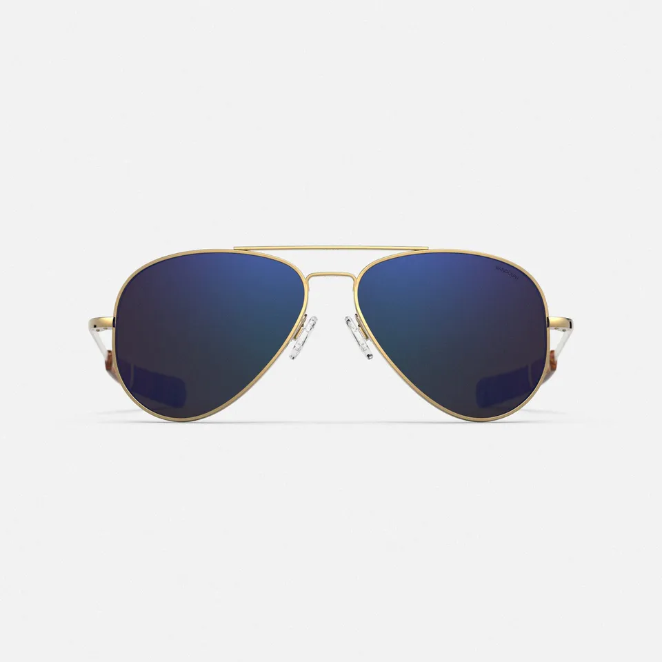 Randolph Amelia occhiali da vista 57mm oro rosa lenti chiare