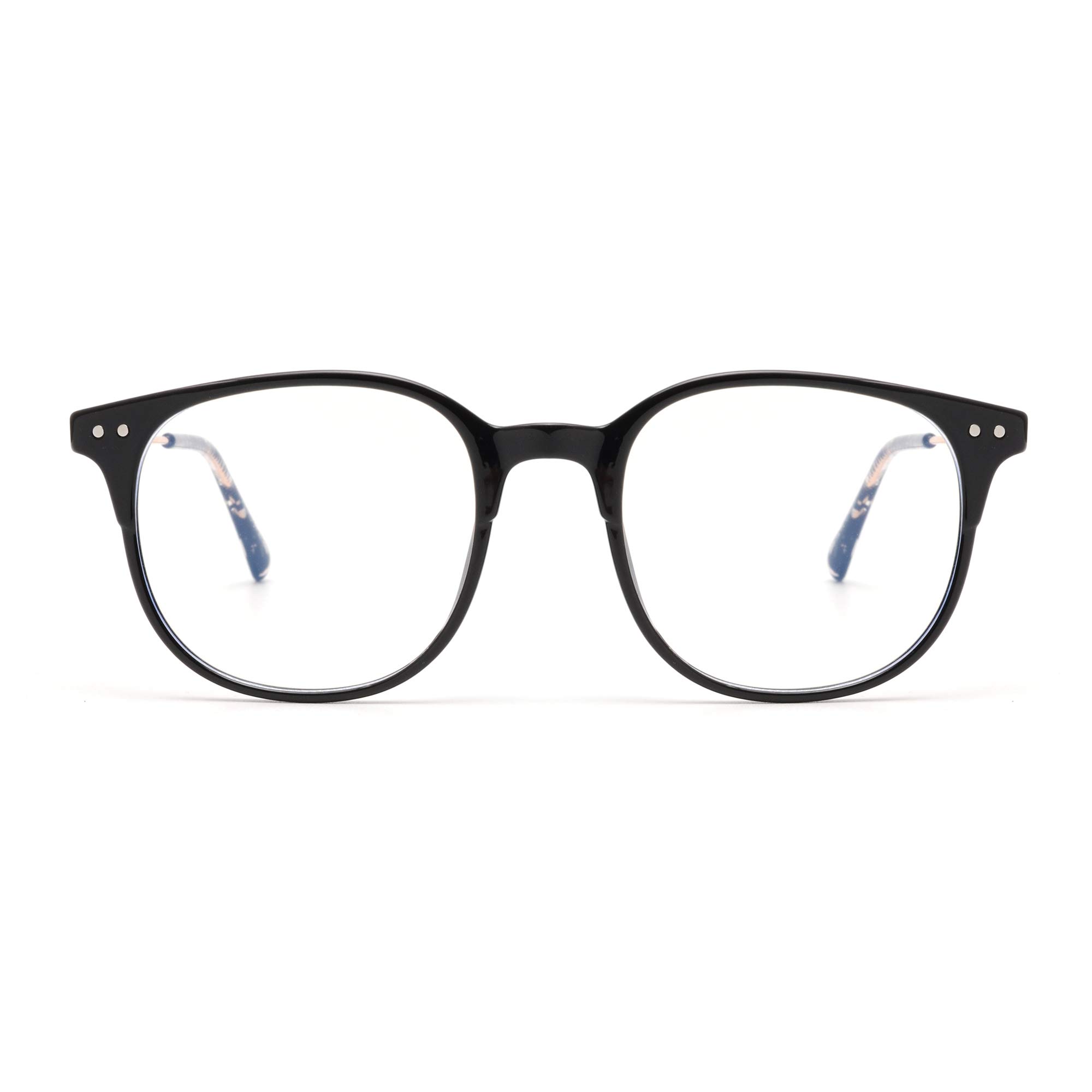Glindar Quadrata TR90 occhiali luce blu trasparente