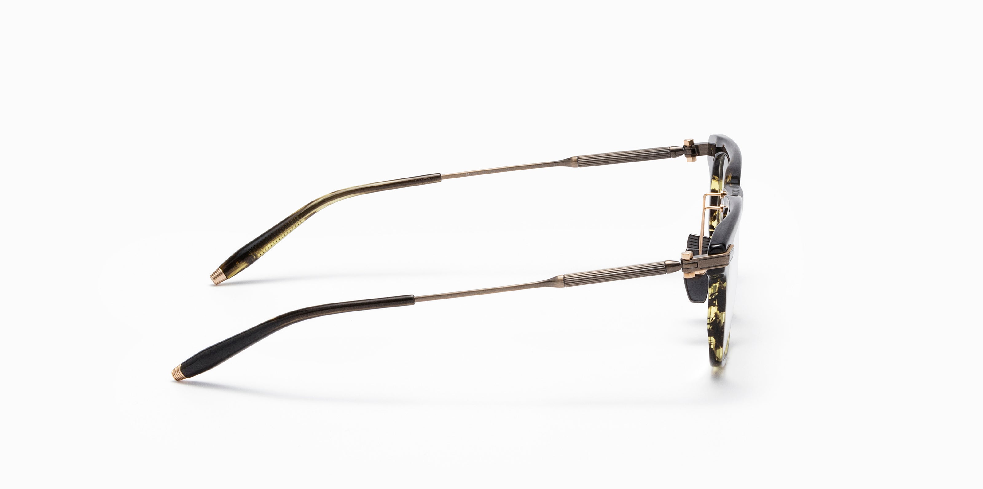 Akoni Horizon Zenith 50 montatura vista nero acetato