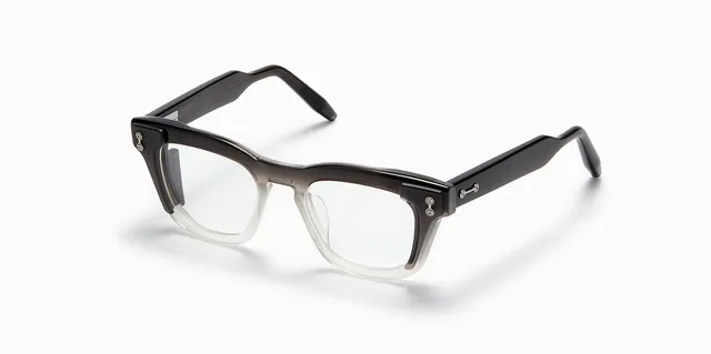 Akoni Horizon Ara Rx occhiali da vista Matte Black Cloudy White 49