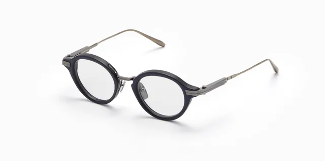 Akoni Horizon Copernico occhiali da vista navy opaco 45 tondi