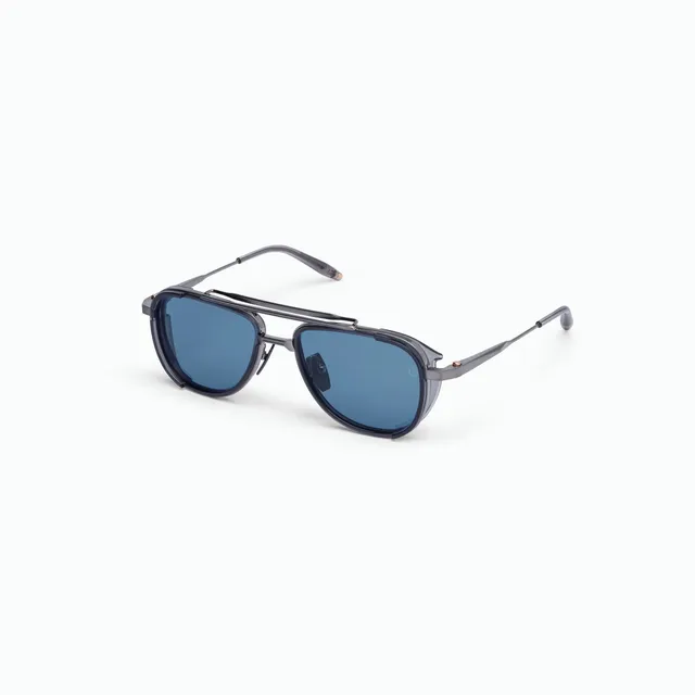 Akoni Delta Spitzer occhiali da sole Brushed Black Palladium