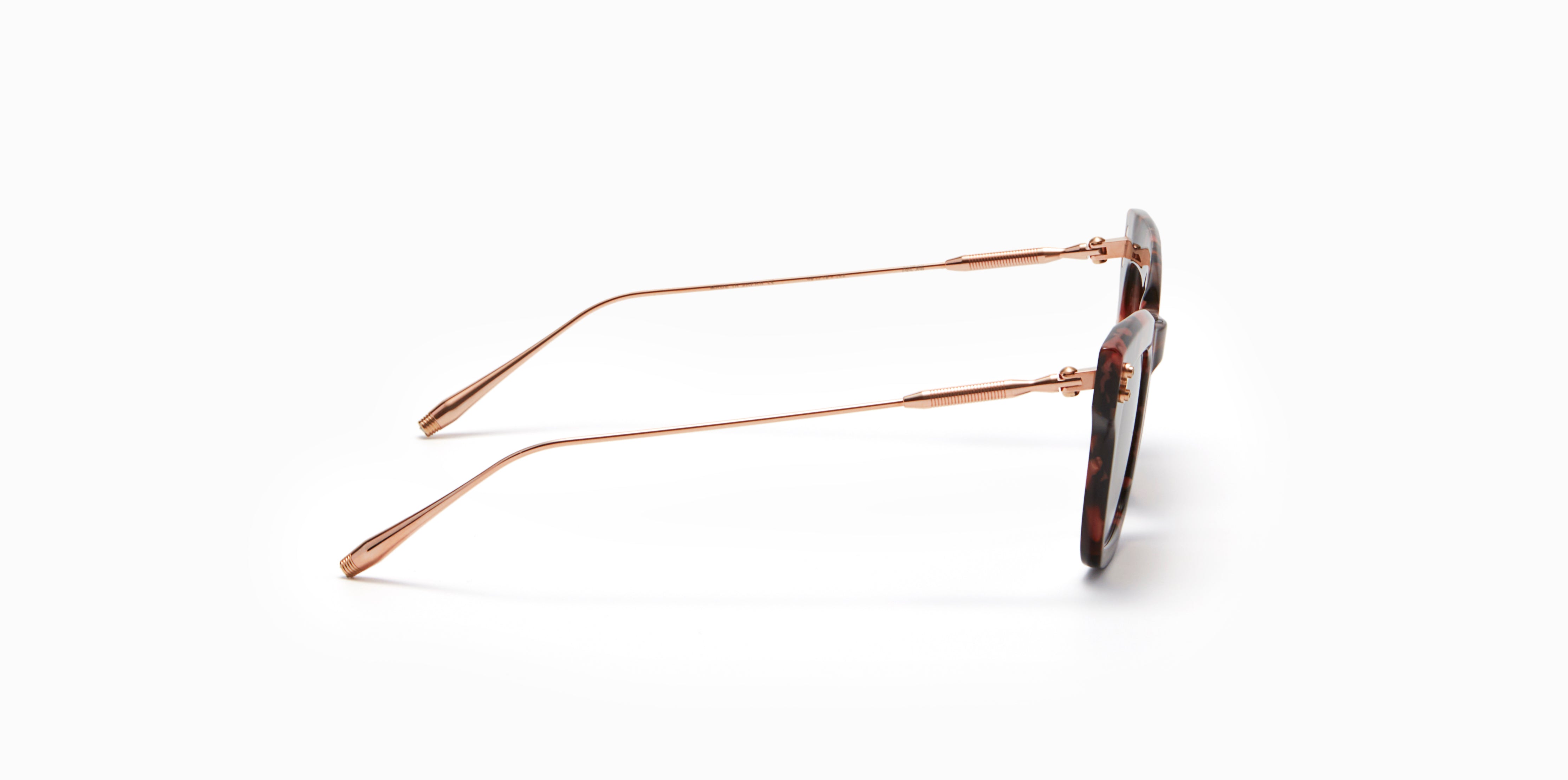 Akoni Etere Innes occhiali da sole brown pink cat-eye