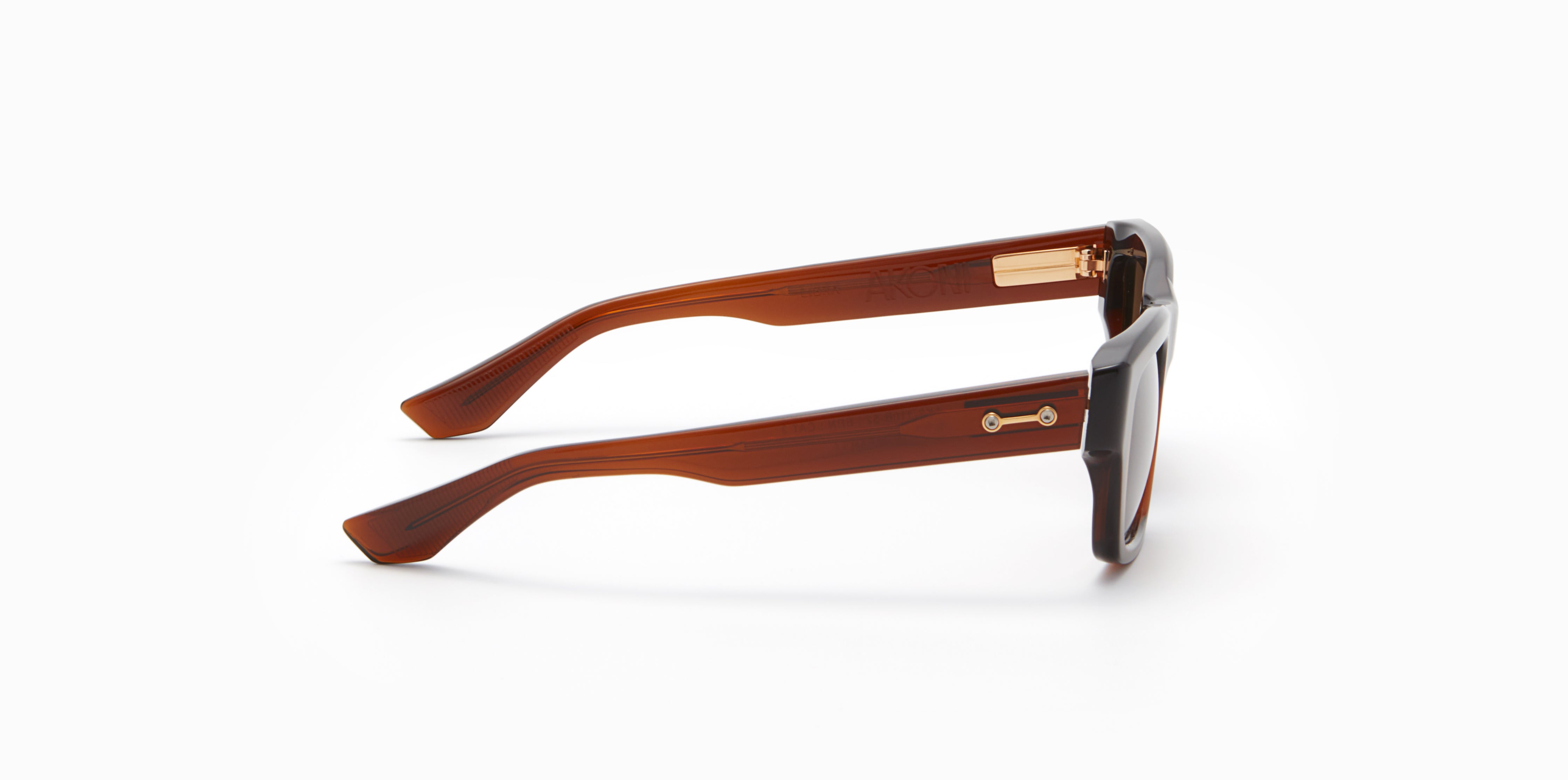 Akoni Horizon Libra occhiali da sole marrone misura 52