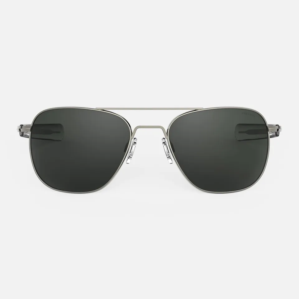 Randolph Aviator Gunmetal occhiali da sole American Gray