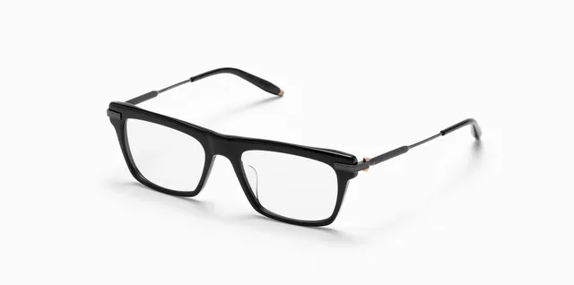 Akoni Etere Arc occhiali da vista Black 54 titanio