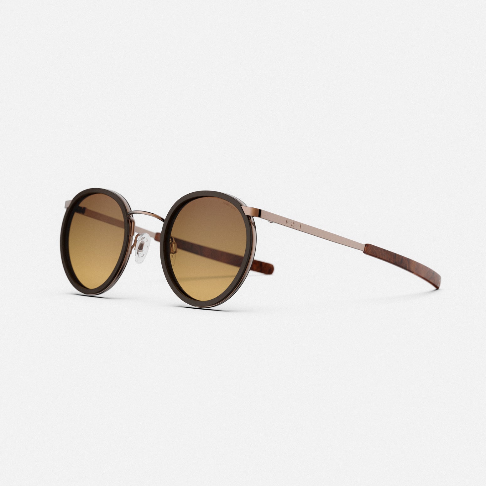 Randolph P3 Fusion occhiali da sole graduati chocolate gold 51mm