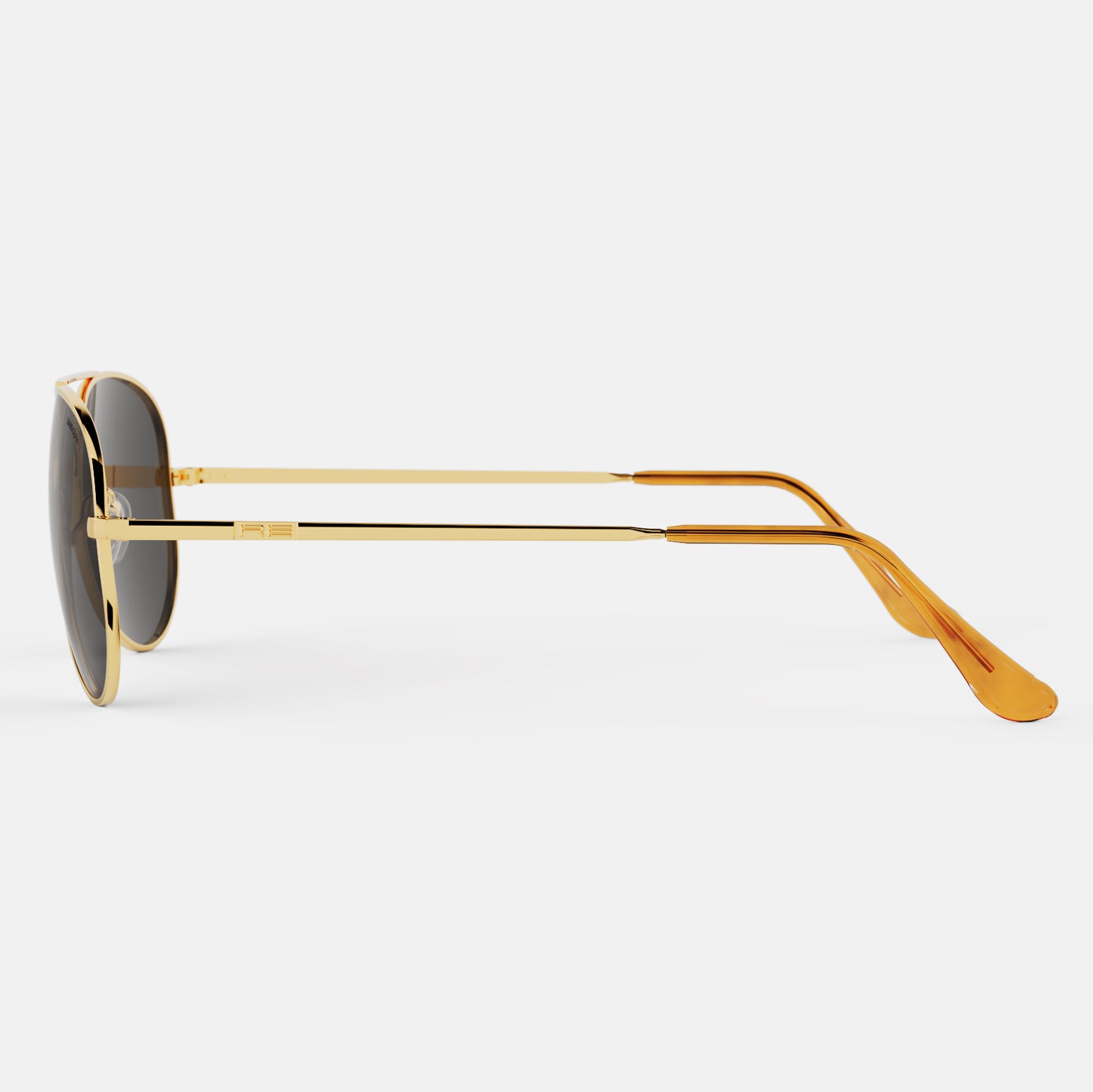 Randolph Concorde 23k Gold American Gray occhiali da sole vetro