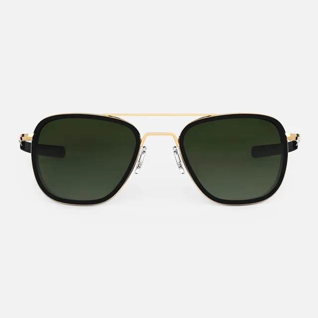 Randolph Aviator Fusion 23k Gold Evergreen occhiali da sole polarizzati